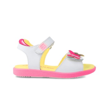 Παιδικό Δερμάτινο Πέδιλο για Κορίτσι Agatha Ruiz De La Prada 232945-B Λευκό